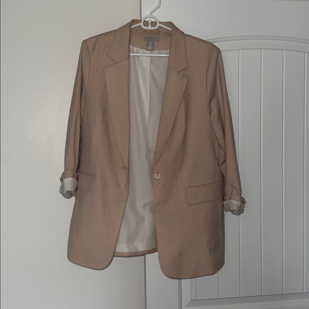 H&M dusty pink Blazer